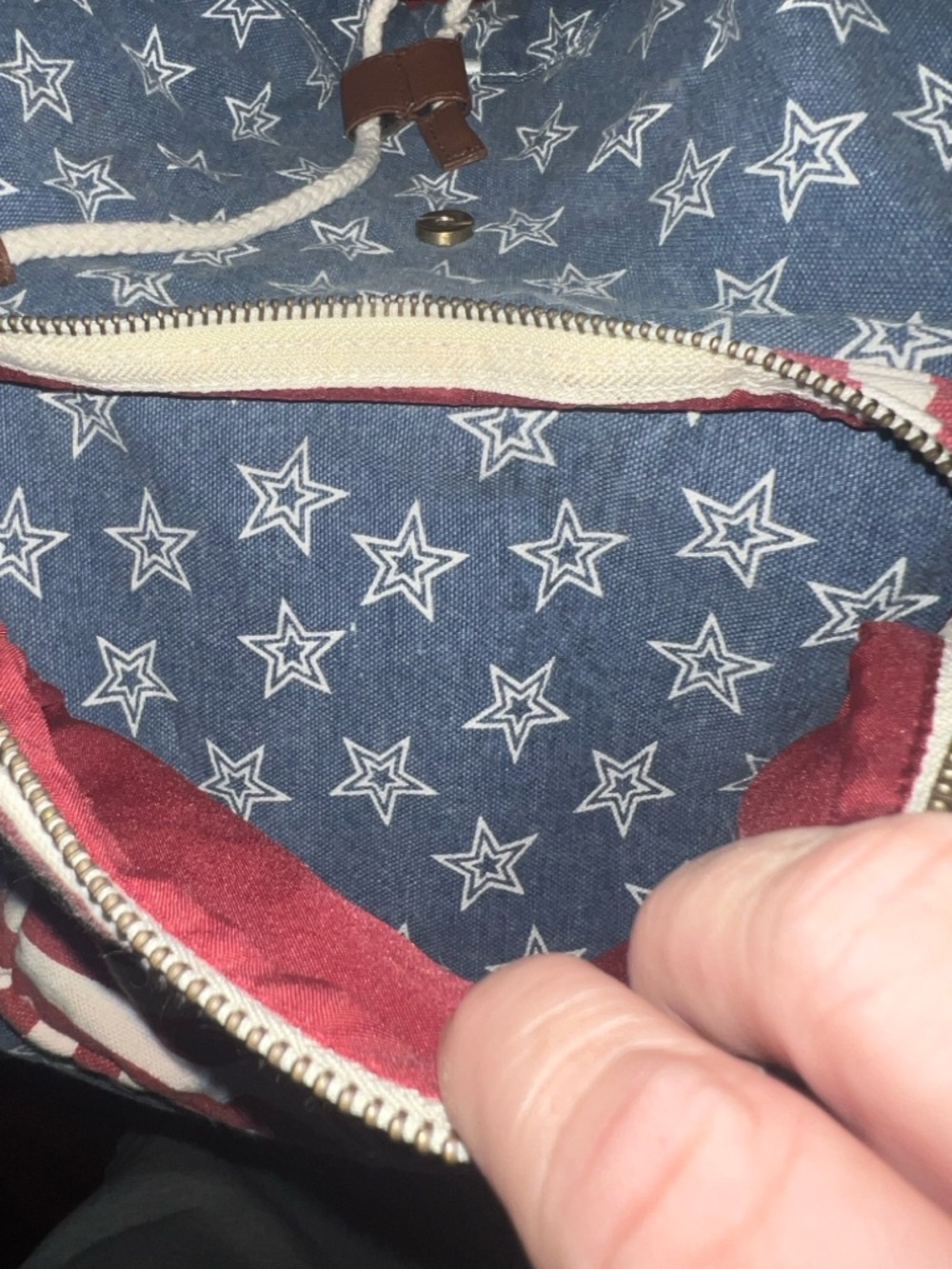 Quagga red white & blue Backpack - Picture 9 of 9